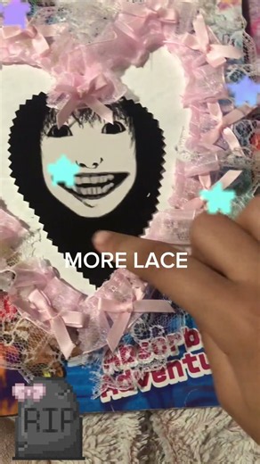 Make a cute core craft with me! #craft #cutecore #creepy #creepykawaii #pastelgoth #pastelcore