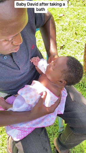 Adorable Baby Moments: Cuddle Time After Bath