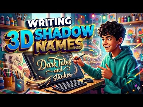 Writing 3D shadow names