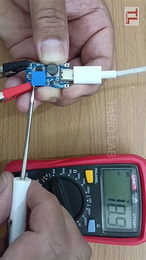 How to convert phone charger into adjustable | MT3608 #reels #viral #diy #creative #electronics | Electronics World Learning