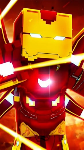 Iron Man Mod in Minecraft PE 1.21 😍 | Suit Up & Fly in Latest Version