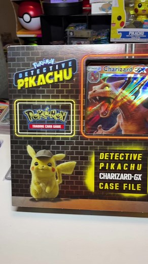 Here’s #WhatsInside a #DetectivePikachu Charizard GX Case File! #charizard #charizardGX #pokemon #pokemoncards