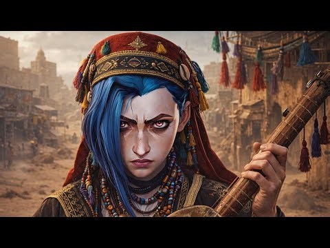 Imagine Dragons x JID - Enemy (Gnawa Remix) is EPIC🔥Guembri Battle Mode (Arcane / League of Legends)