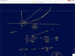 ES Lecture 24a: Ramp response of first order systems with right half plane (RHP) zero