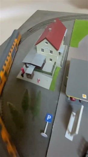 Model Schiphol Airport with Train Set ✈️🚆