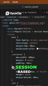 O que é Autenticação Session-Based no Spring Boot? 🚀 #Shorts