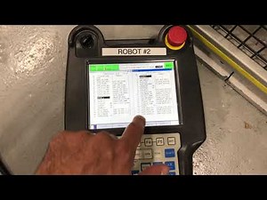 FANUC Pendant Open and Monitor Programs