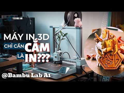 Bambu Lab A1 Review - Máy in 3D tốt nhất cho người mới bắt đầu?