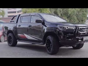 How does Toyota Hilux GR looks, when it comes to 20 Inch sport rims