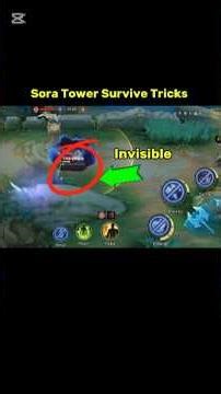 Sora Tower Survive Tricks Mobile Legends Tutorial #sora #tutorial #mlbb #shorts #mobilelegends