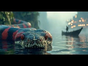 Giant snake attacks tourists in canoes | Comedy | Horror | Full Movie in English 4K