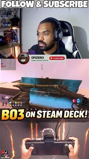 Steam Deck Was NOT Ready for This Map #blackops3 #bo3 #customzombies