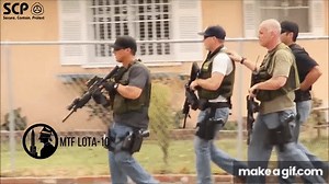 SCP mobile task forces - training vídeo on Make a GIF