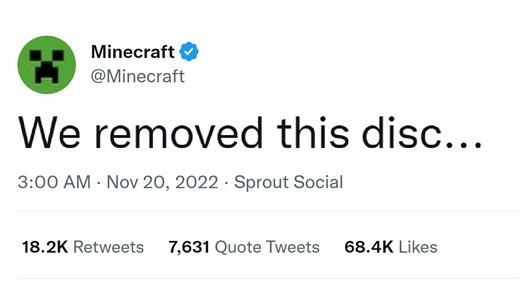 A Music Disc Was Removed from Minecraft – Here's Why