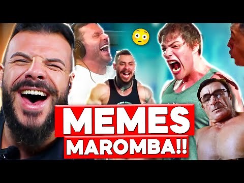 REAGINDO AOS MELHORES MEMES MAROMBA DA INTERNET #01 ‪@Musculamento‬