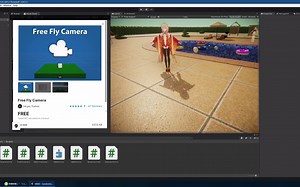 “强烈推荐”免费Unity插件 - Free Fly Camera 相机漫游插件 调试必备!