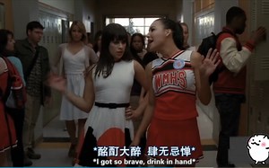 【中英字幕】【Glee 欢乐合唱团】《I Kissed A Girl》S03E07
