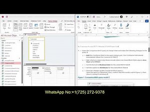 Access 2019 Module 2 SAM Project 1a | Personal Insurance, Inc. | Shelly Cashman Tutorial