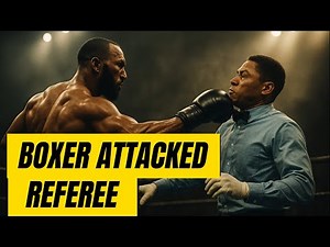 The Boxer attacked the referee after his decision to stop the fight. #boxing #boxingnews
