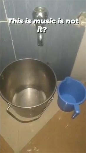 The Most Satisfying Rhythmic Water ASMRYou won't believe the beat this bucket makes