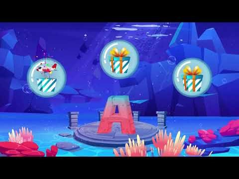 ABC Alphabets & Gifts Game | Pick Correct Gifts | A for Apple Aeroplane Avocado | Kidemy