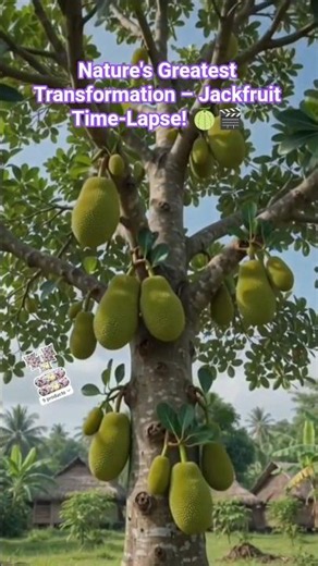 How a Jackfruit Tree Grows | Realistic Sean by Sean Time-Lapse | #Nature #TreeGrowth