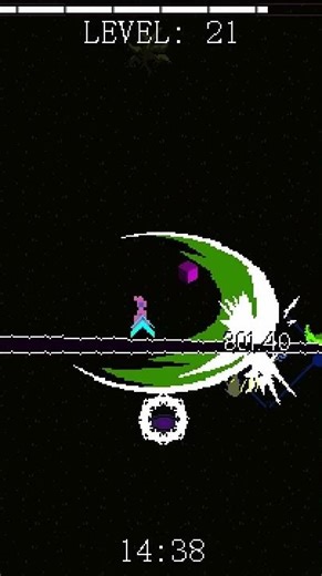 Chaosector - Portrait flash on boss defeat