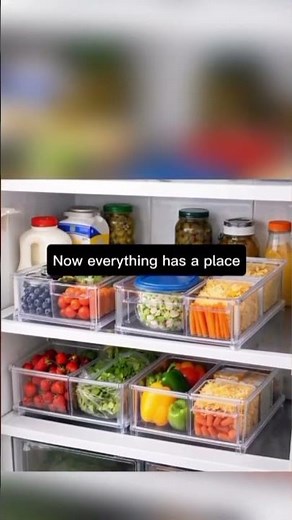 Fridge Organization Hack That Saves Space Instantly | Kitchen Storage Ideas 2026✍🏽