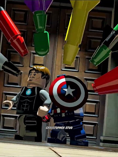 Jarvis turns against Tony Stark #lego #marvel
