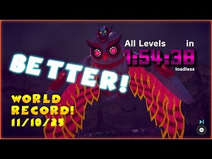 [1:54:38 w/o loads] Pac-Man World 2 Re-Pac All Levels Speedrun *World Record*