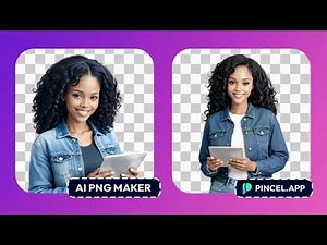 Create Transparent PNG Photos with AI