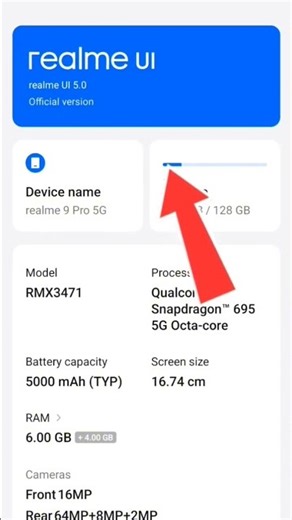 How to update your Realmi phone or check your update #shorts