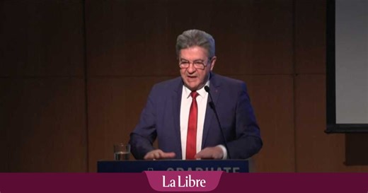 A New York, Mélenchon dit espérer "une révolution sociale" face à Trump