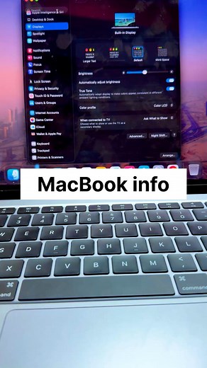 21K views · 140 reactions | How to Check Your MacBook Information in 30 seconds! #pctipsandtricks #drtechcto #TechTutorial #macbookrepair #macbook #MacBookFix #usa | Techoilyas | Facebook