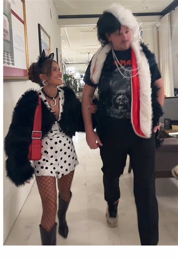 found this one in my drafts… halloween in new orleans was a blast. we repurposed my old cruella costume for nick to wear and ran into many other cruella’s 😂 def one of my fave costumes to date 🖤🤍 #halloweencostume #halloweenideas #101dalmatians #fashion