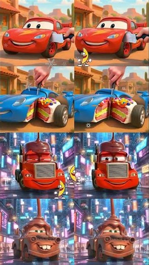 Lightning McQueen Cake is INSANE #cakedecorating #satisfying #cars