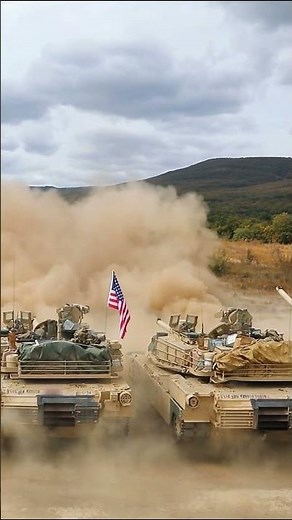 Brutal Precision! U.S. Abrams Tanks Dominate the Range! #usarmy #training #shooting