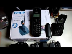 Téléphone répondeur Philips CD1502 - LeLaboHightech