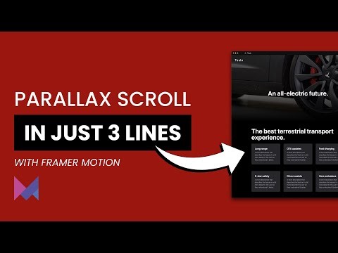 Parallax scrolling in just 3 lines of code