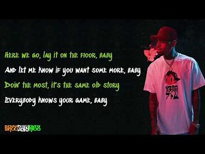 Chris Brown - Let Shit Go [LYRIC VIDEO]