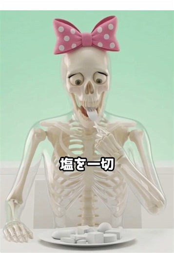 人間が30日間塩を一切摂取しない影響