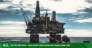 Giàn khoan dầu lớn nhất thế giới với trọng lượng 200.000 tấn, chịu được sóng cao 19 mét