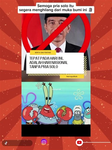 SELAMAT HARI NASIONAL TANPA PRIA SOLO🎉 #memesdaily #meme #trending #fypシ #funnymemes😂