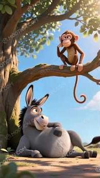 The Incredible Story of Monkey and Donkey
