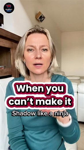 Fluency Ninja on Instagram: "What do you say when you can’t make it? This is one of those phrases learners understand — but freeze when they need to use it. So let’s train it 👇 Real life English isn’t about perfect excuses. It’s about sounding natural, polite, and clear — without oversharing. Save this reel and practice out loud. Because fluency = responding without panic. I can’t make it = I can’t come / I can’t attend / I won’t be able to be there. I’m gonna have to… = a soft, natural way to