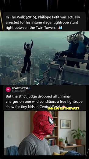 In The Walk (2015), Joseph Gordon Levitt recreates the most dangerous stunt in NYC history