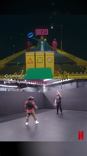 Let the games begin! Compete against your friends in pulse-pounding minigames inspired by the Netflix hit series. | Sandbox VR | Facebook