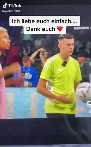 Referee's Soccer Skills and Thankful Message