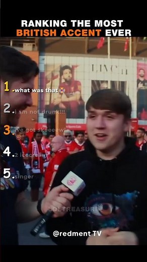 RANKING THE MOST BRITISH ACCENT EVER