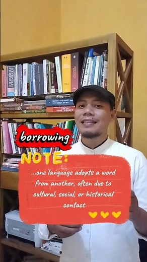 BORROWING | WORD FORMATION | PROSES PEMBENTUKAN KATA DALAM MORPHOLOGY #linguistics